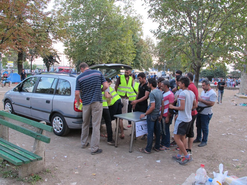 Humanitarna akcija pomoc migrantima