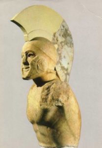Sparta hoplit Tirtej